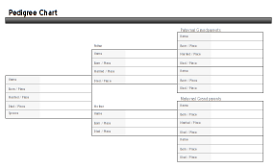 Pedigree Chart Thumbnail